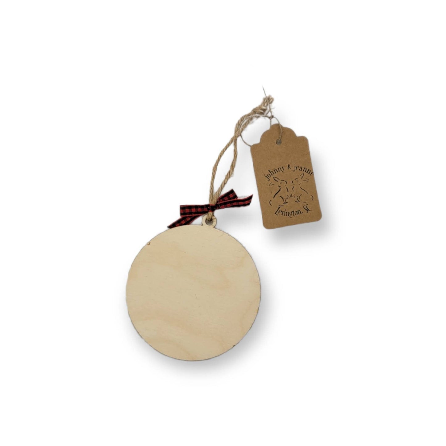 CUSTOM Any Lake Engraved Wooden Christmas Ornament - Custom Lake Gift - Lake Sign - Christmas Lake Decor