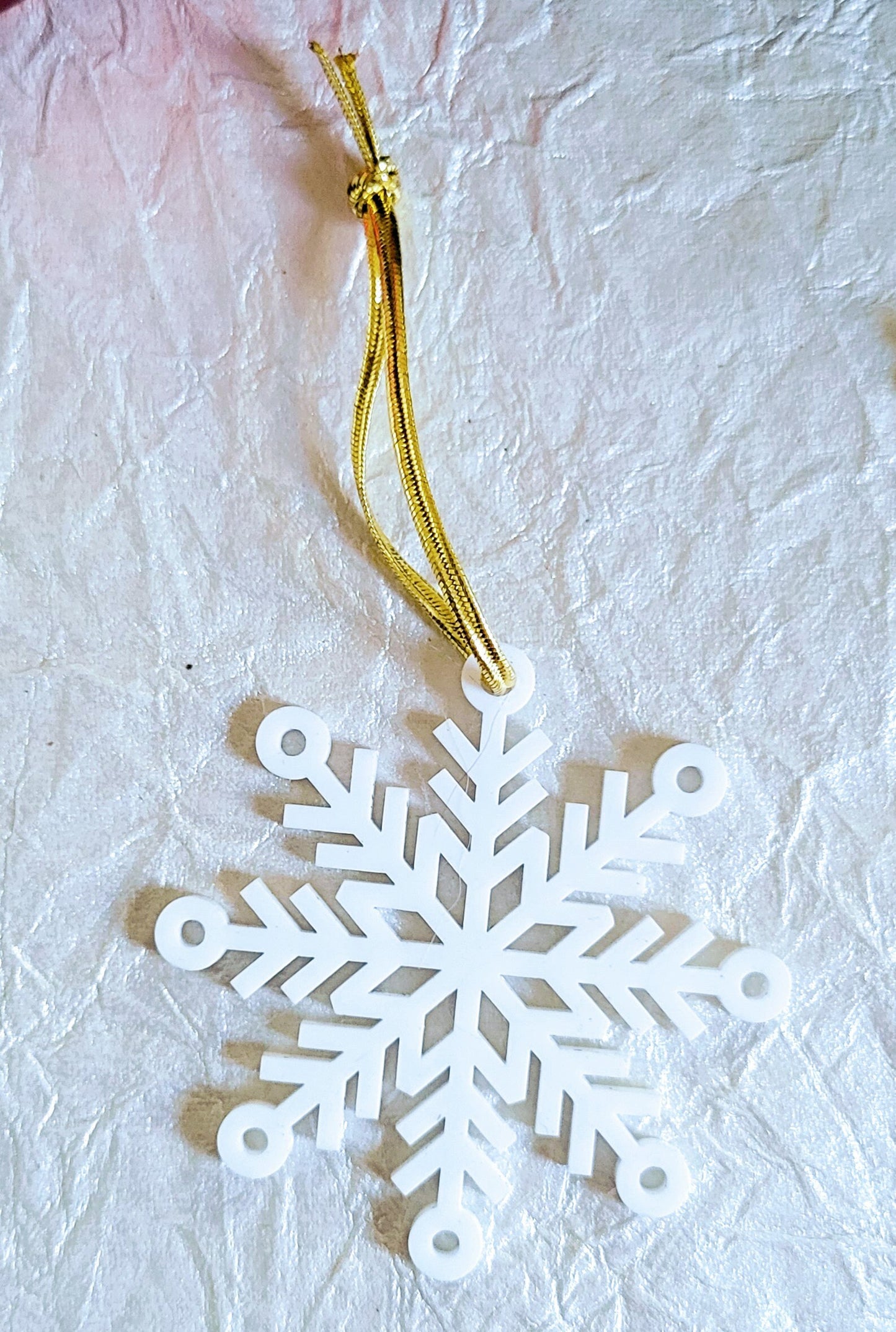Set of 3 Snowflake Ornaments