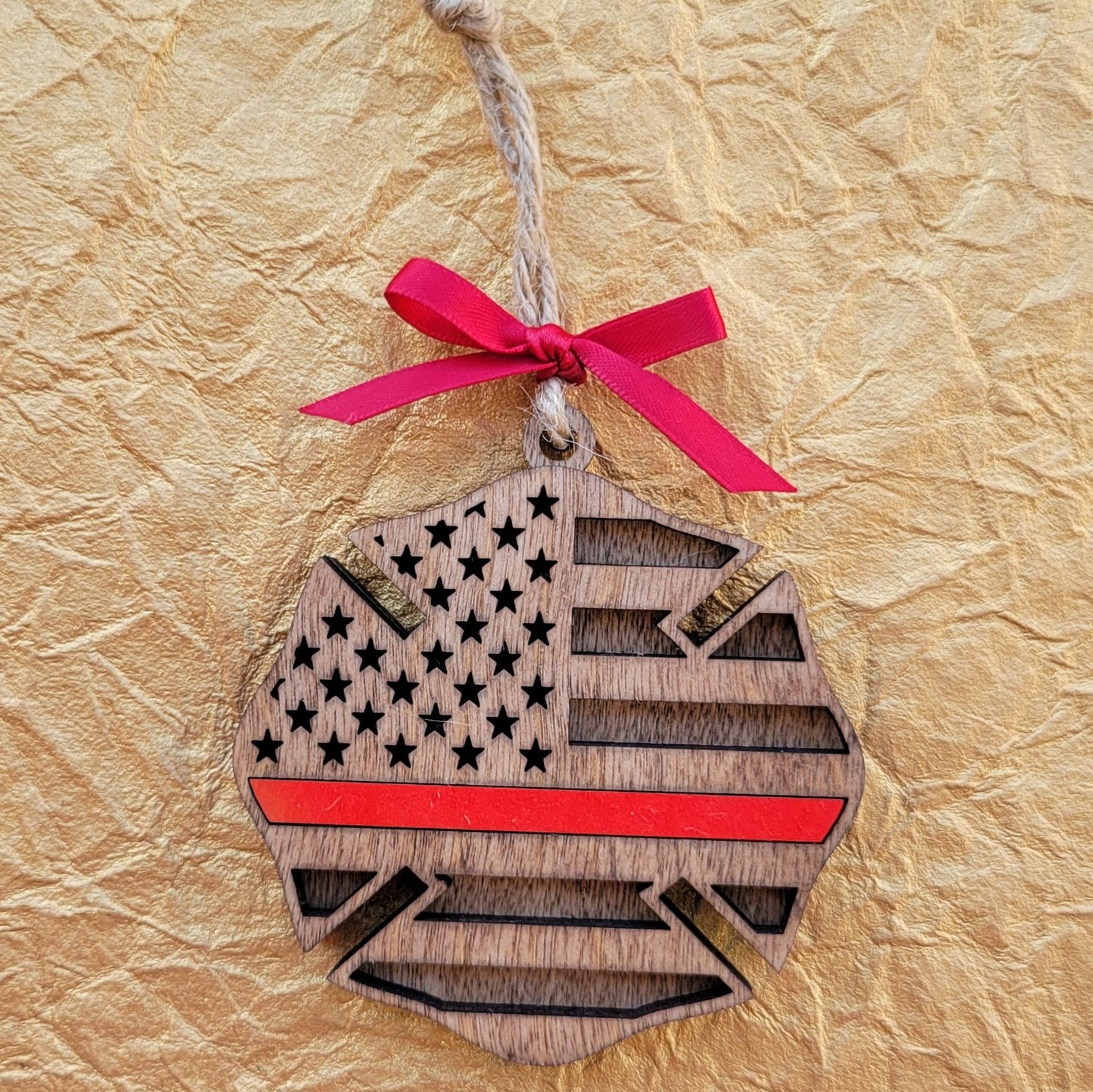 Firefighter Christmas Ornament
