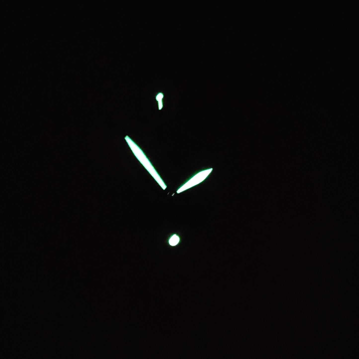 Blacklight Daisy Wall Clock