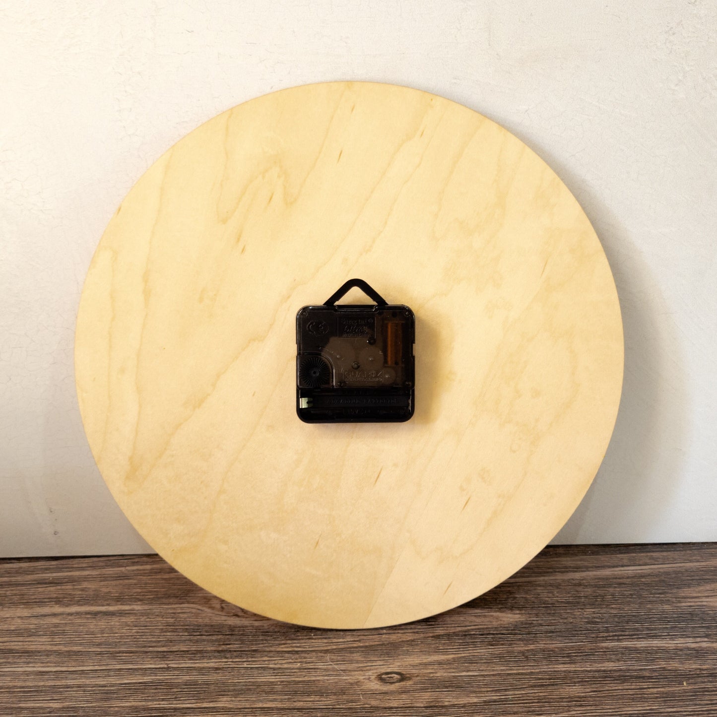 Wooden Orange Slice Clock