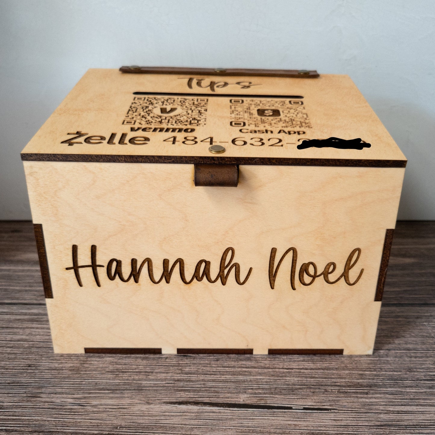 QR Code Tip Box