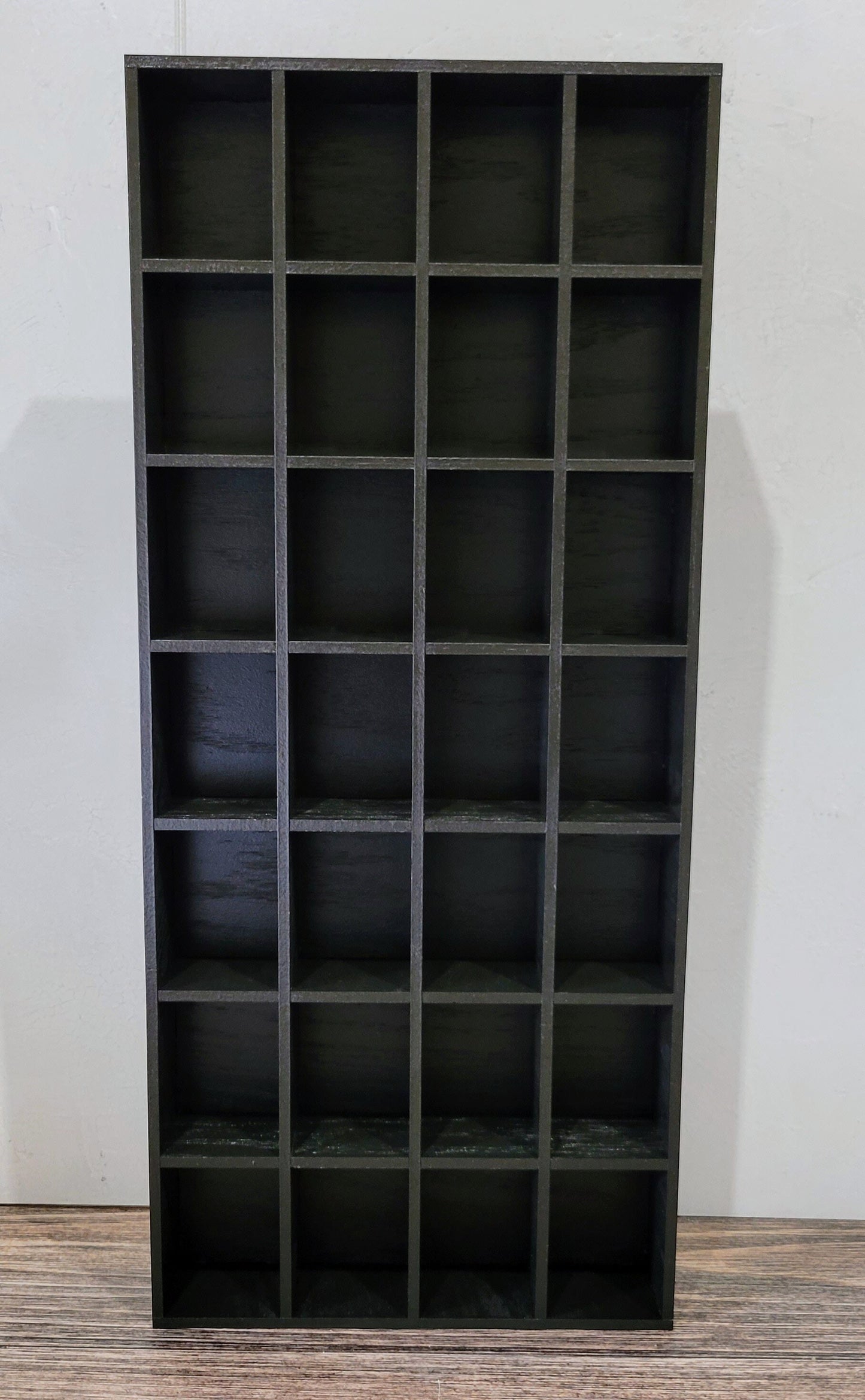 28 Compartment Wooden Display Shelf - 2x3 - Trinket Shelf - Curio Cabinet