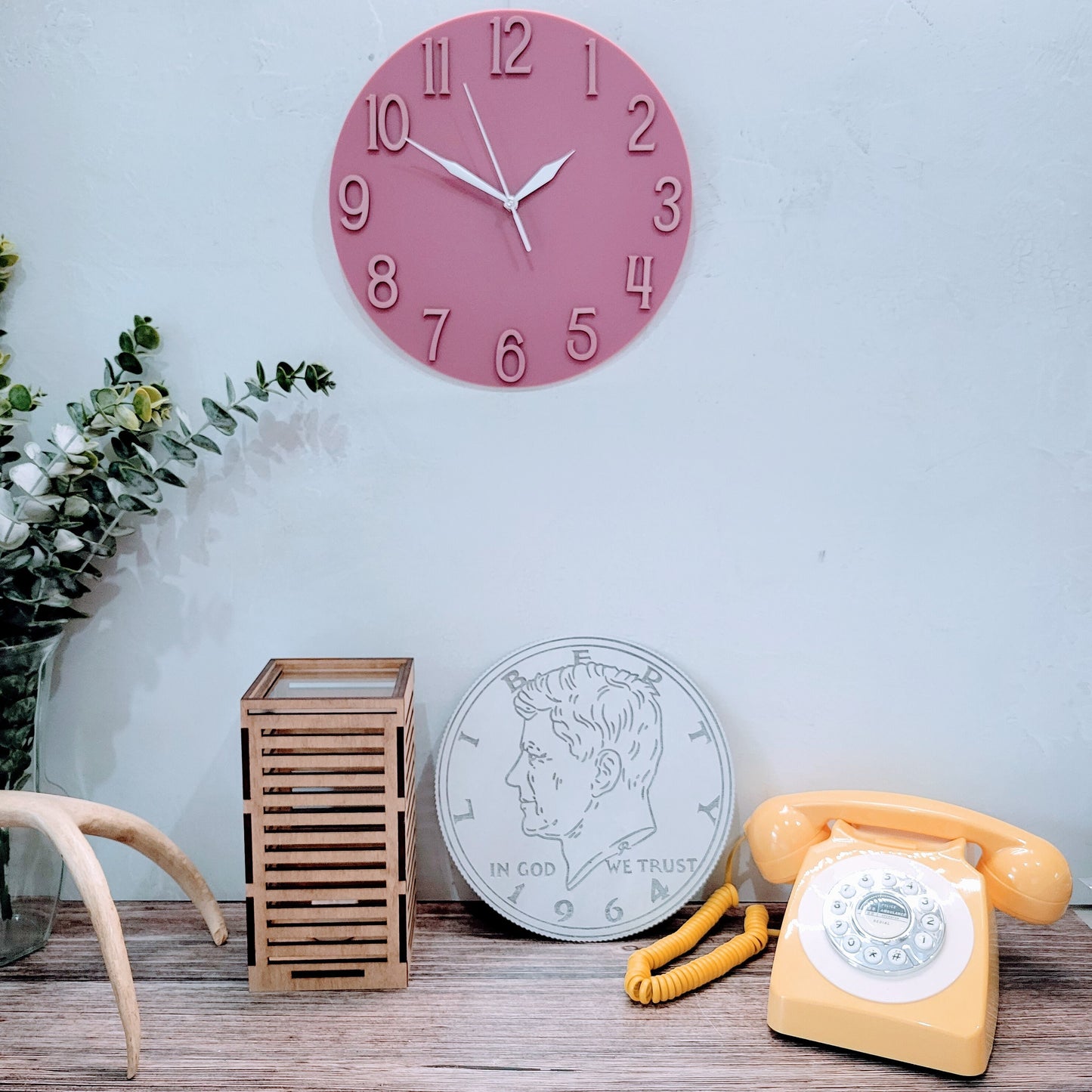 Monochrome Wall Clock