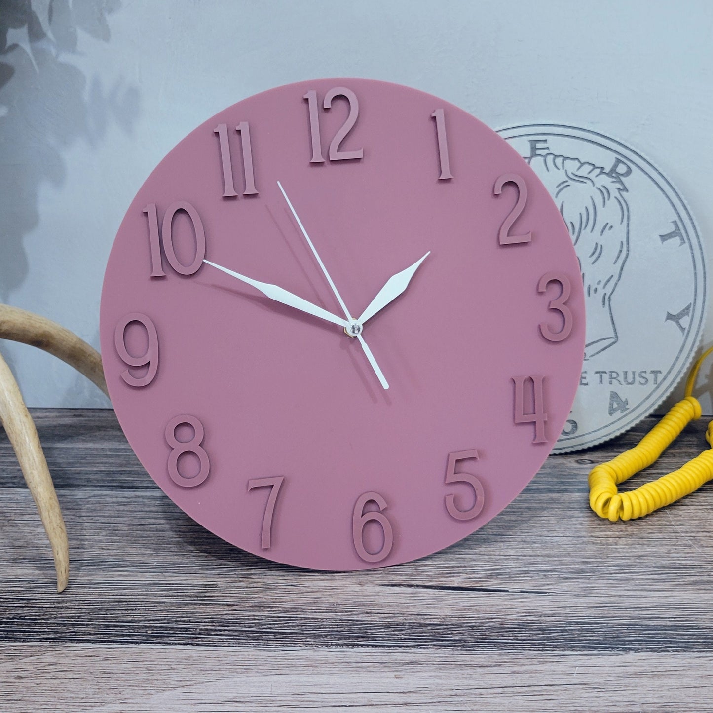 Monochrome Wall Clock