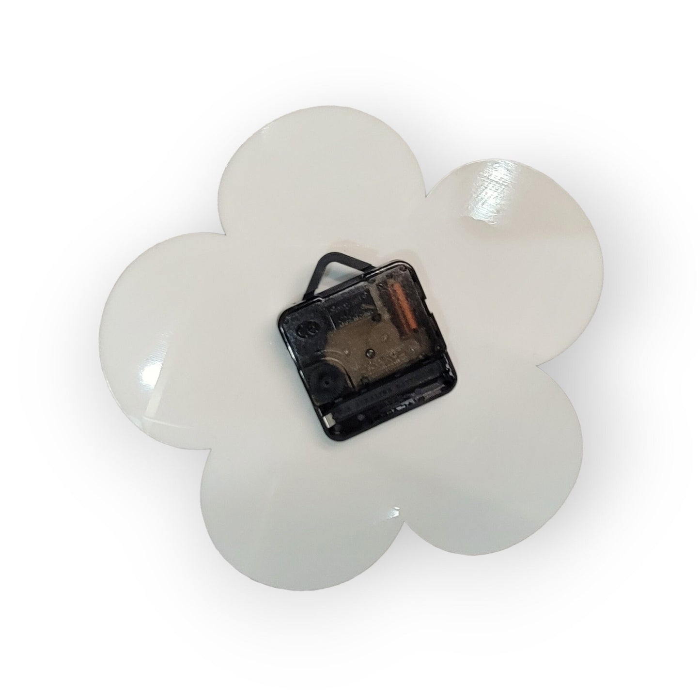 Mauve Mini Daisy Wall Clock