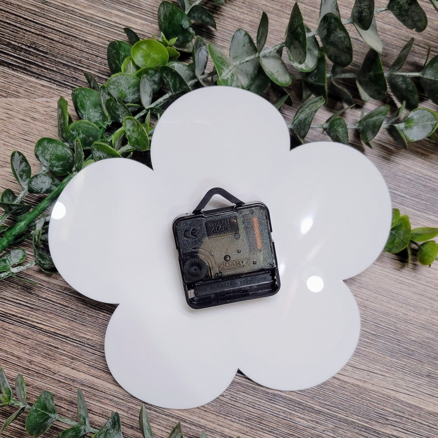 Pink Mini Daisy Wall Clock