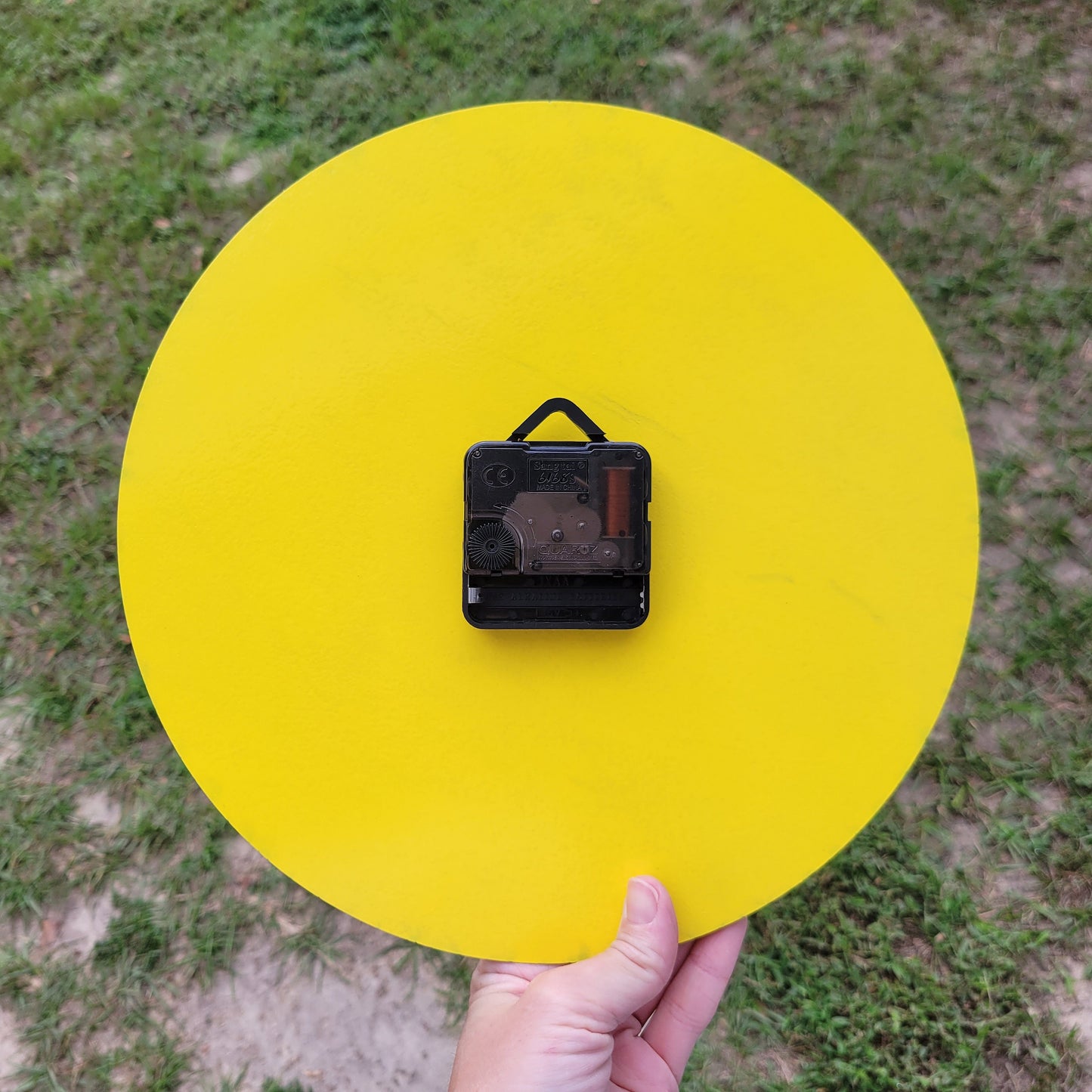 Wooden Lemon Slice Clock