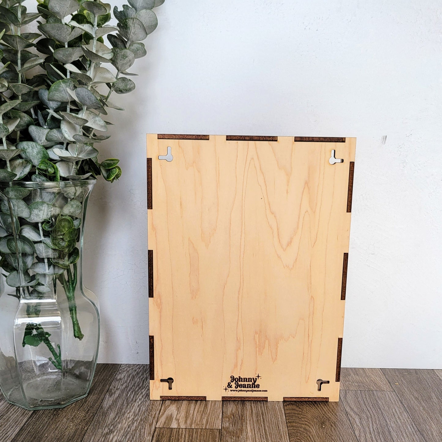 9 Compartment Wooden Display Shelf - 2.5x3.5 - Trinket Shelf - Curio Cabinet