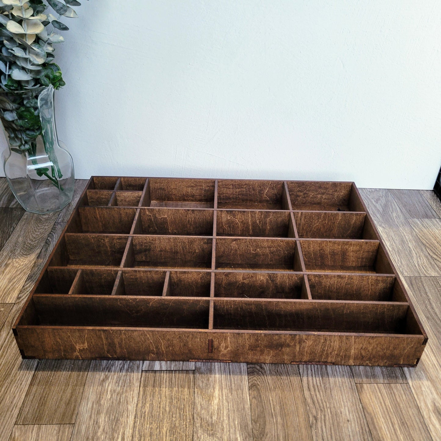 Shadow Box Wooden Display Shelf - Wall Cubby Shelf - Multiple Compartment Sizes - #1 - Trinket Shelf - Curio Cabinet