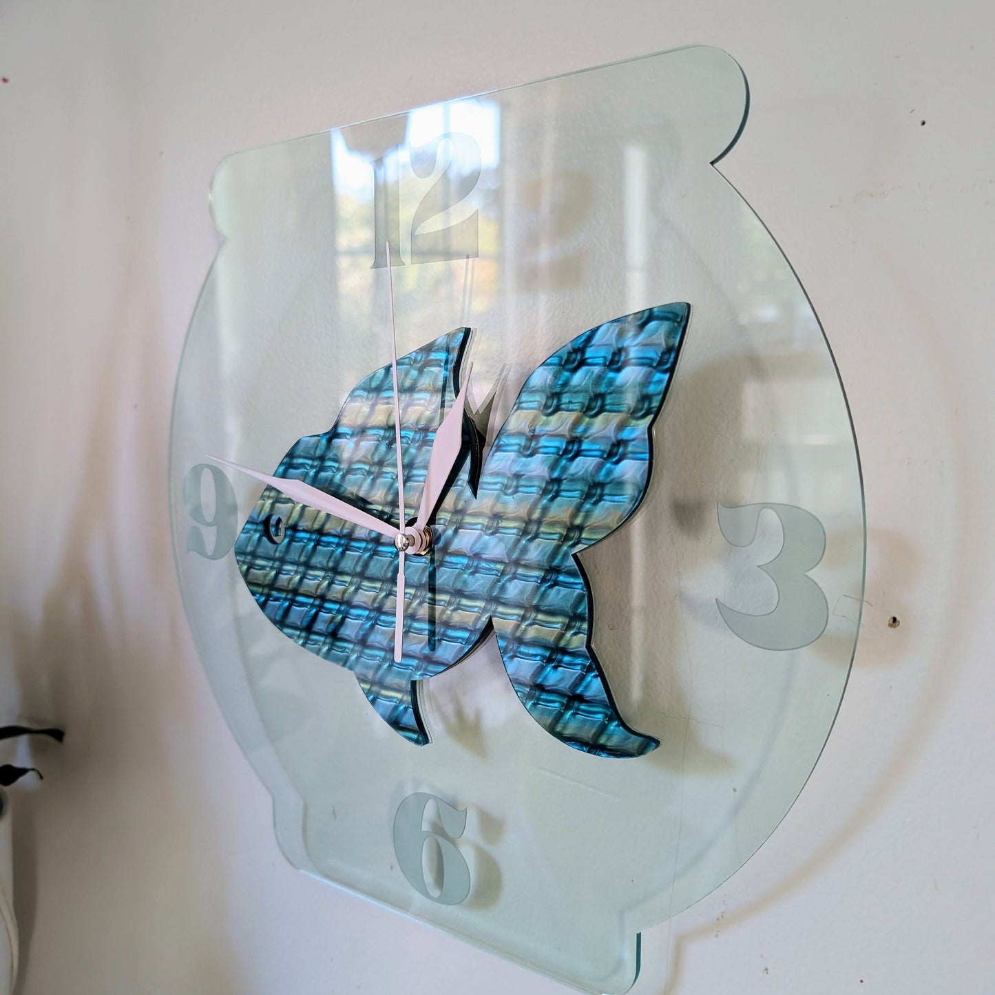Fish Bowl Wall Clock