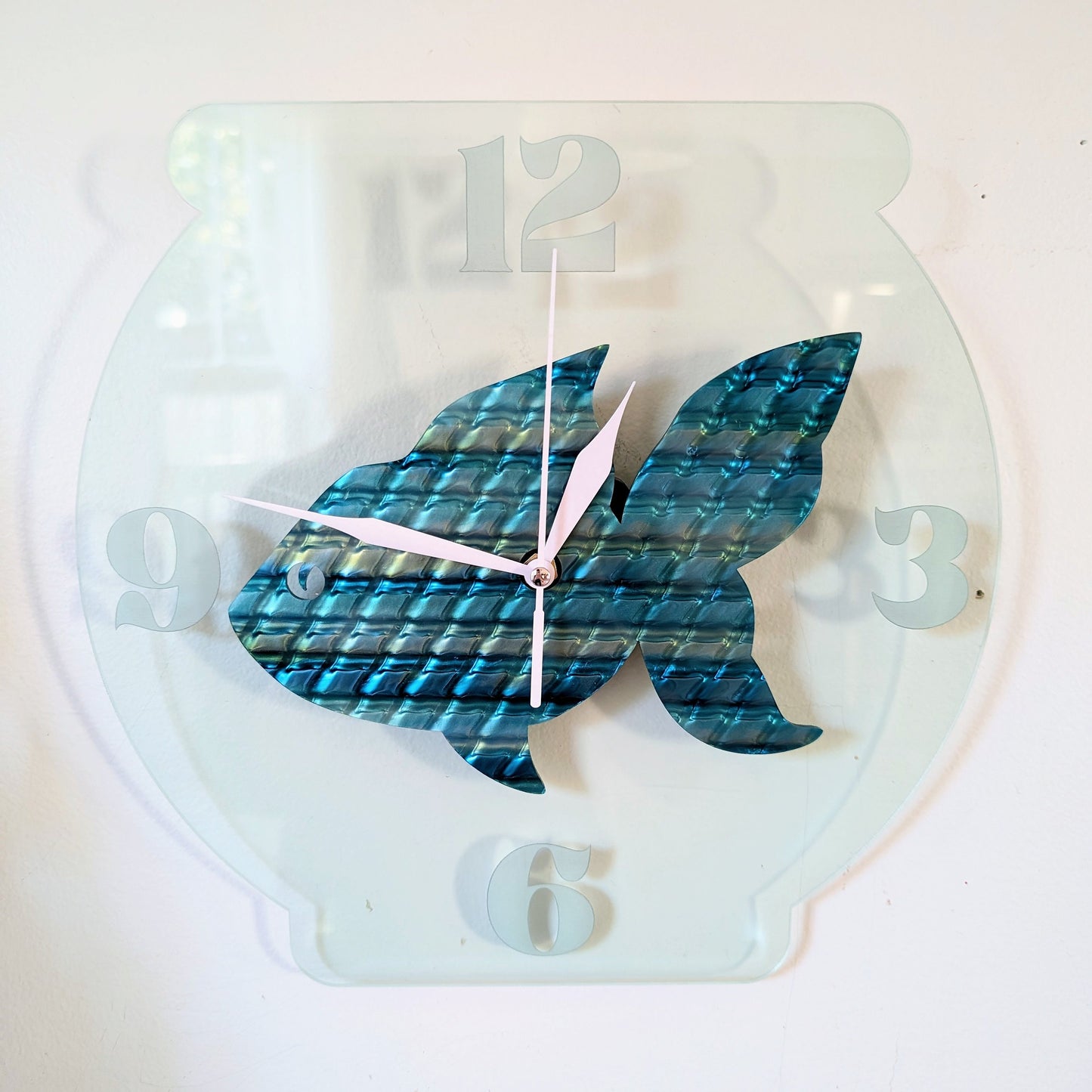 Fish Bowl Wall Clock