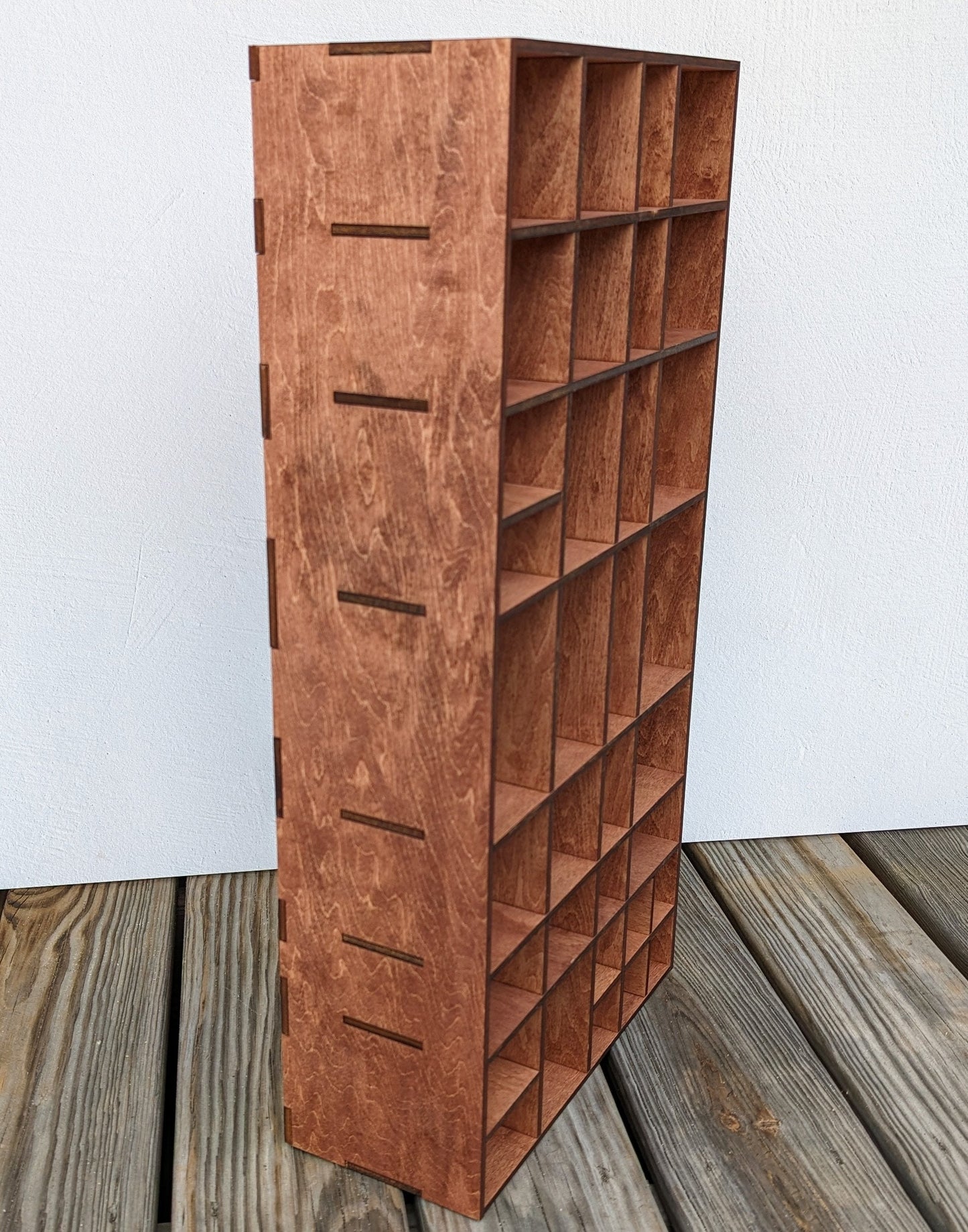 Shadow Box Wooden Display Shelf - Wall Cubby Shelf - Multiple Compartment Sizes - #3 - Trinket Shelf - Curio Cabinet