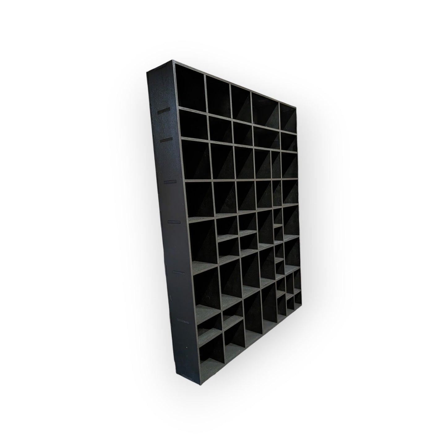Shadow Box Wooden Display Shelf - Wall Cubby Shelf - Multiple Compartment Sizes - #2 - Trinket Shelf - Curio Cabinet