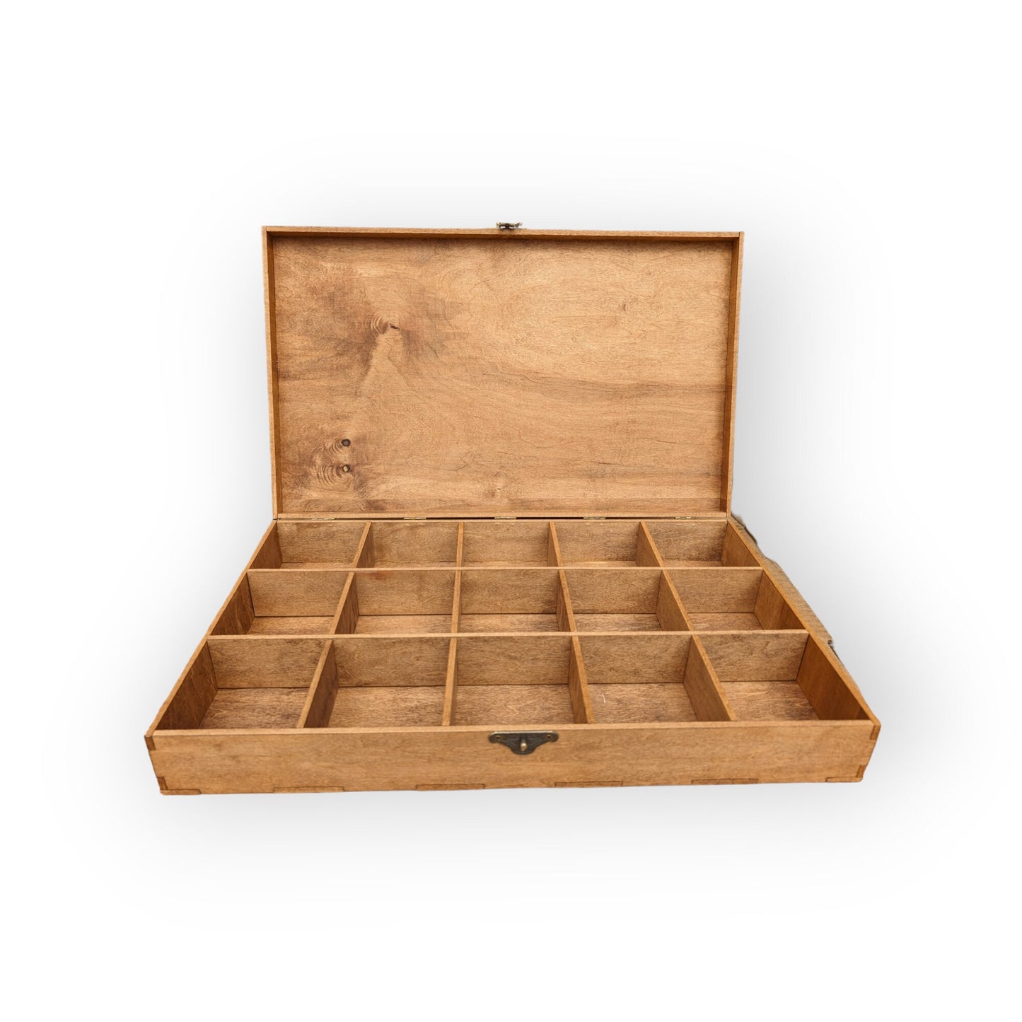 Custom Compartment Wooden Display Box