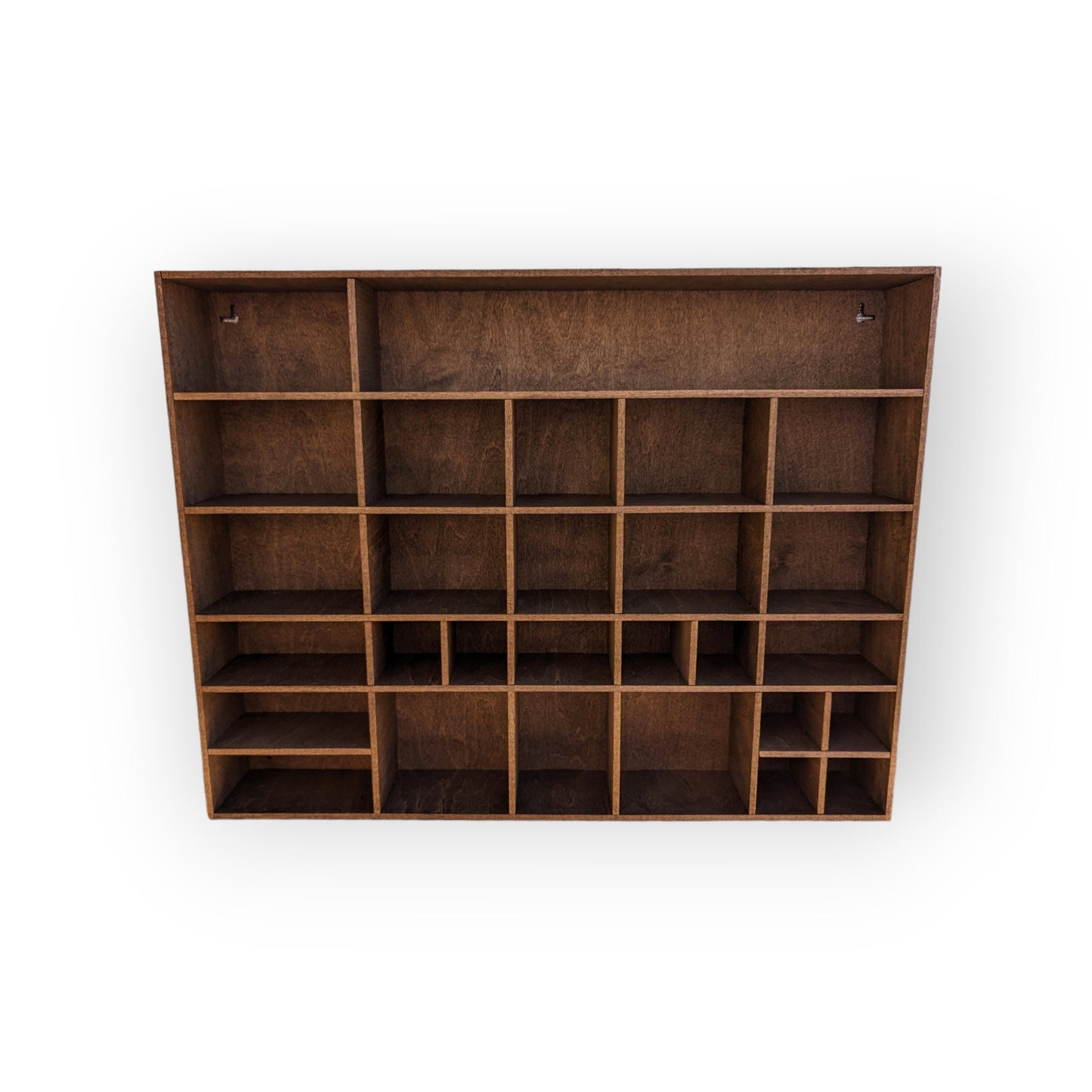 Shadow Box Wooden Display Shelf - Wall Cubby Shelf - Multiple Compartment Sizes - #7a - Trinket Shelf - Curio Cabinet