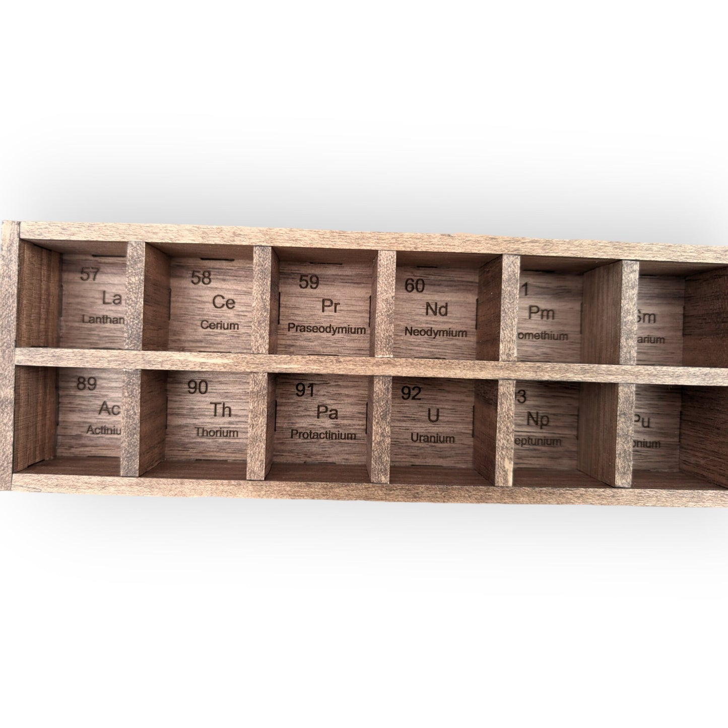 Periodic table Shelf - Table of the Elements Display Shelf - Scientific Education Tools - Scientist Gift - Teacher Gift