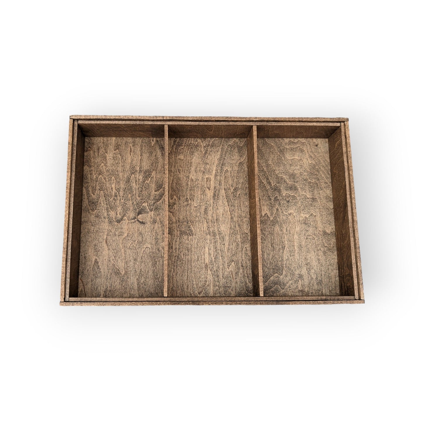 Custom Compartment Wooden Display Box