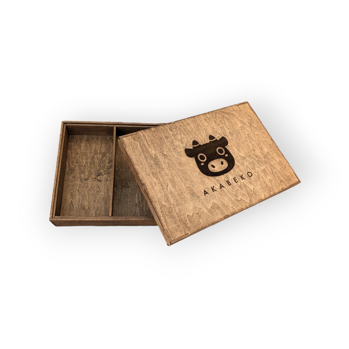 Custom Compartment Wooden Display Box