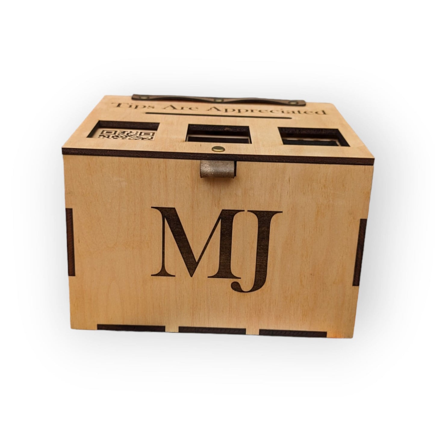 QR Code Tip Box - Busking Box - Musician Tip Box - Gig Box - QR Code Payment Sign