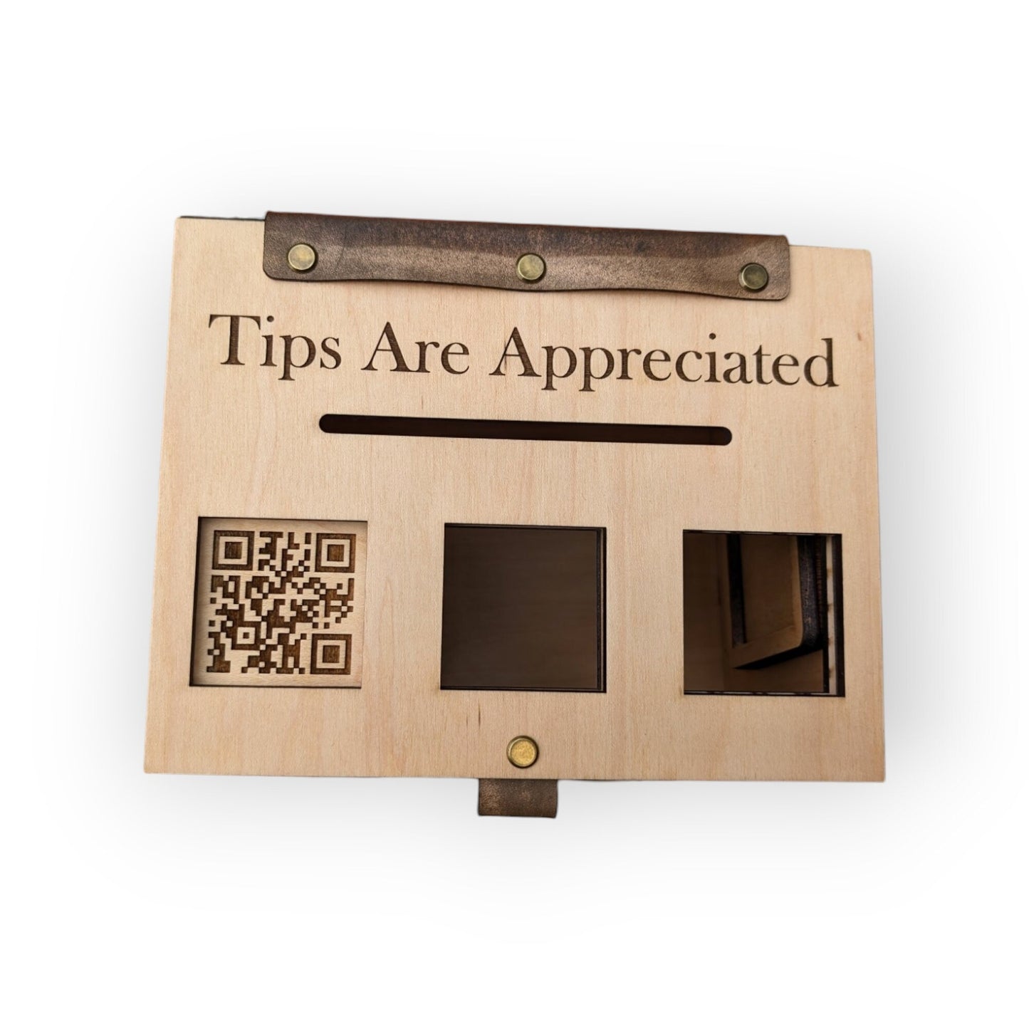 QR Code Tip Box - Busking Box - Musician Tip Box - Gig Box - QR Code Payment Sign