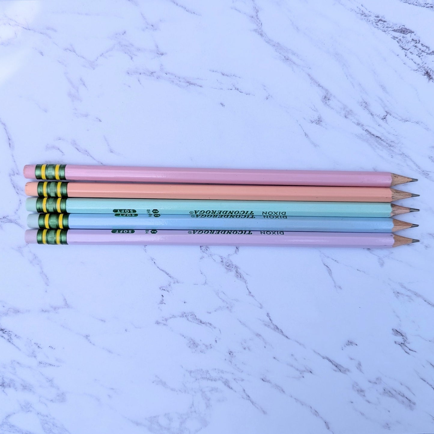 Personalized Gold Filled Pastel Pencils