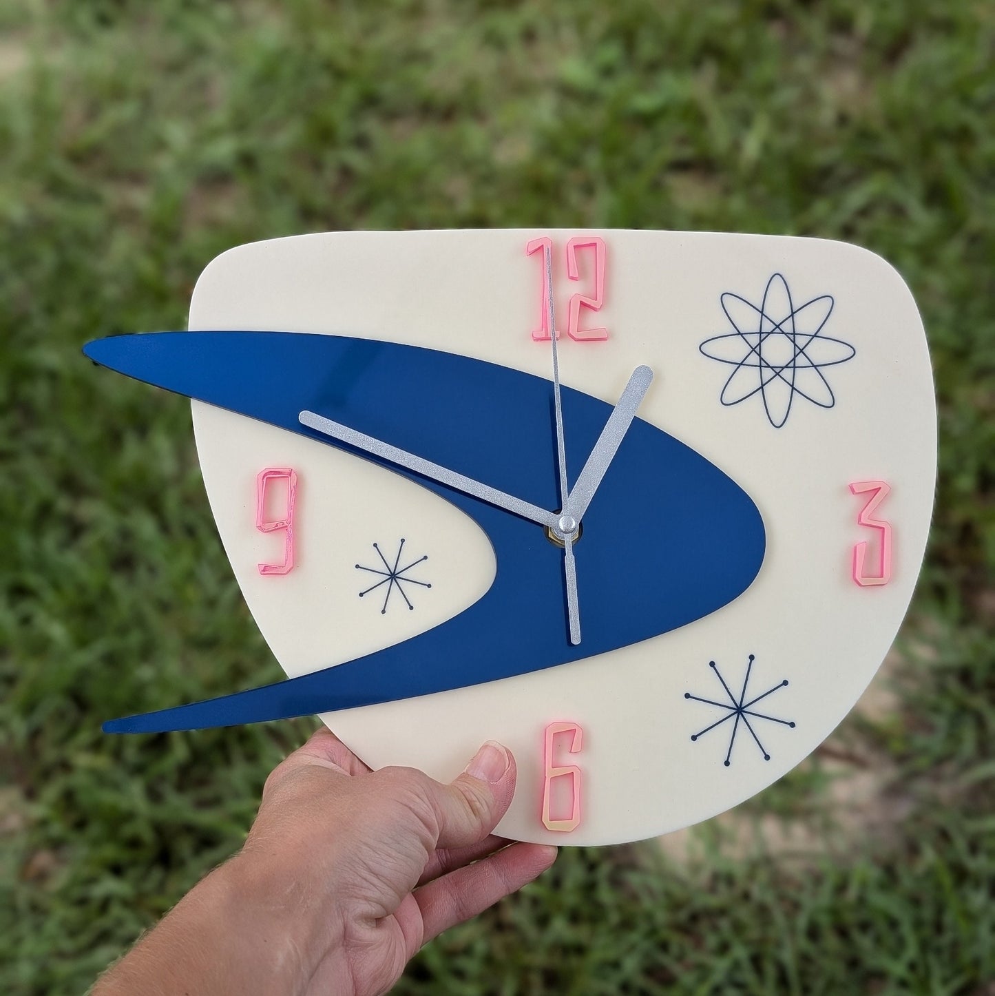Mid Century Retro 50s Style Clock