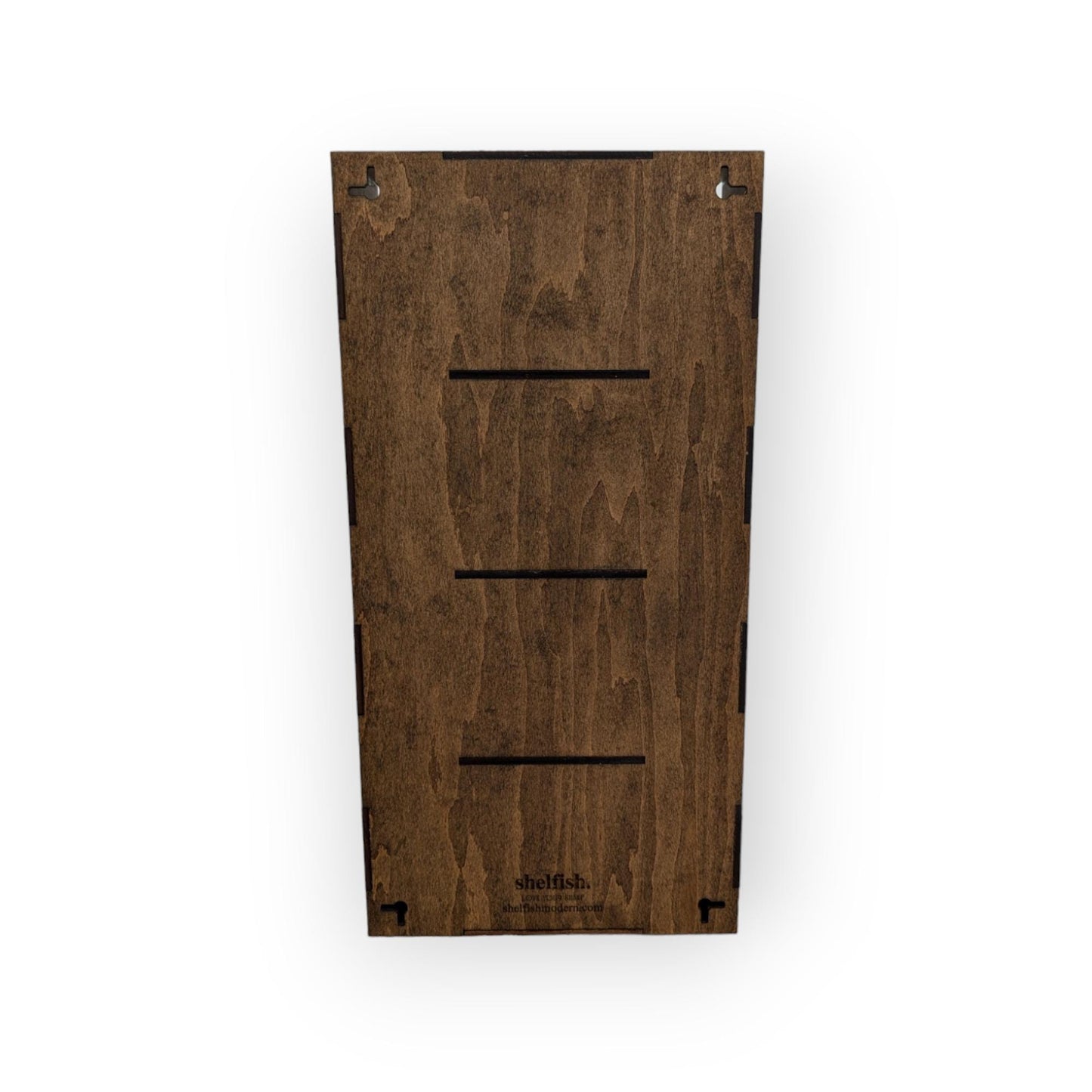 4 Compartment Wooden Display Shelf - 5x10 - Trinket Shelf - Curio Cabinet