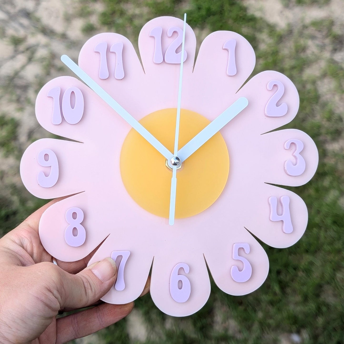 Mini Daisy Wall Clock