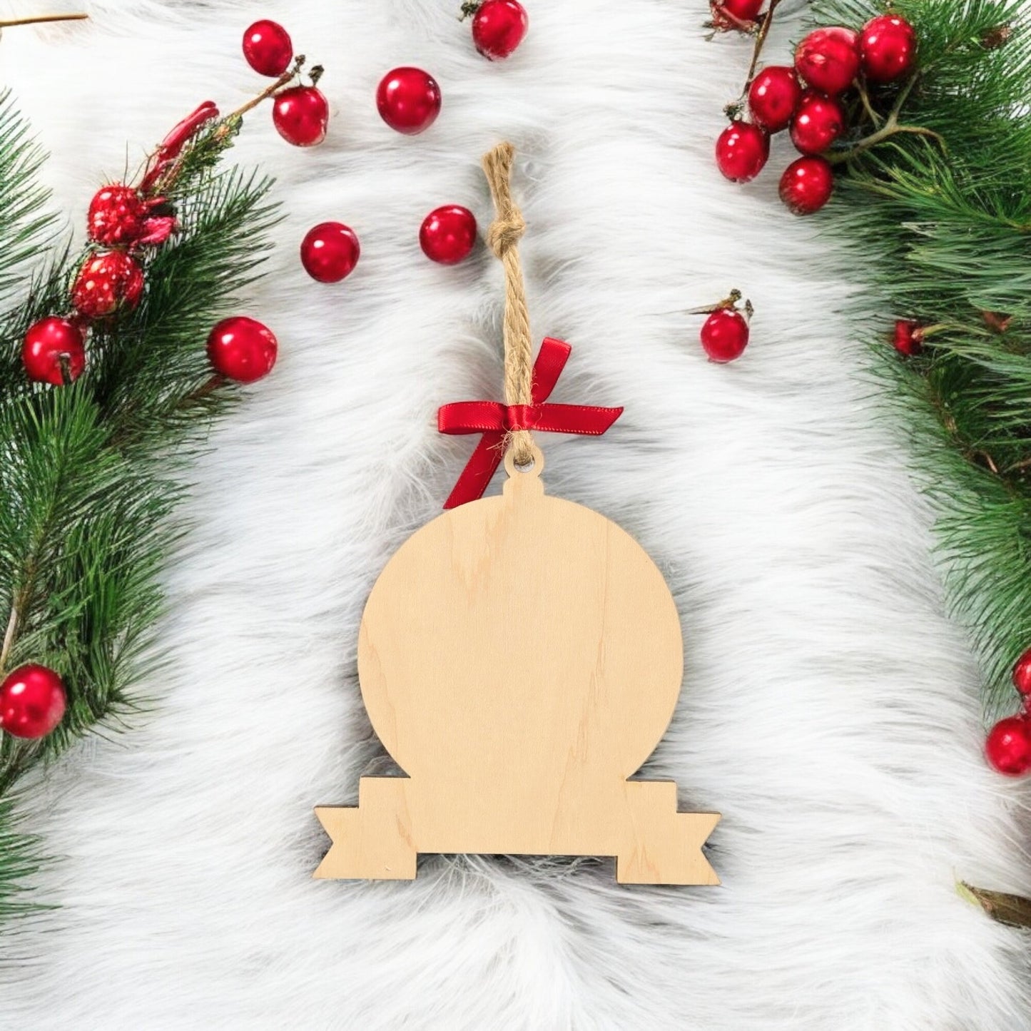 Custom Photo Engraved Family Memory Ornament - Personalized Memorial Picture Ornament - Custom Family Christmas Ornament - Photo Gift