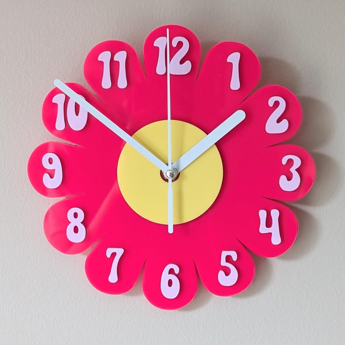 Mini Daisy Wall Clock