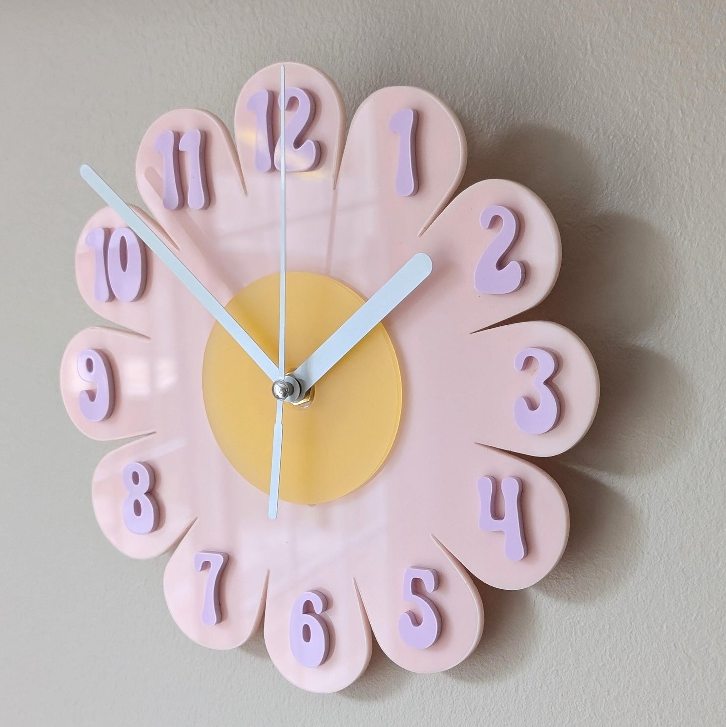 Mini Daisy Wall Clock