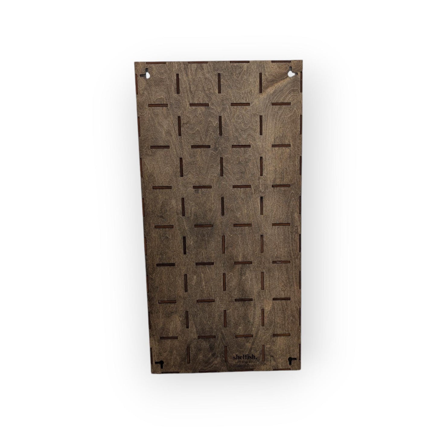 32 Compartment Wooden Display Shelf - 3x3 - Trinket Shelf - Curio Cabinet