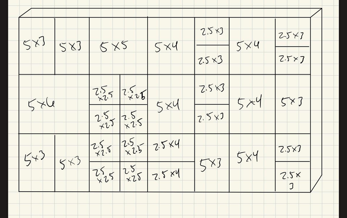 Shadow Box Wooden Display Shelf - Wall Cubby Shelf - Multiple Compartment Sizes - #19 - Trinket Shelf - Curio Cabinet