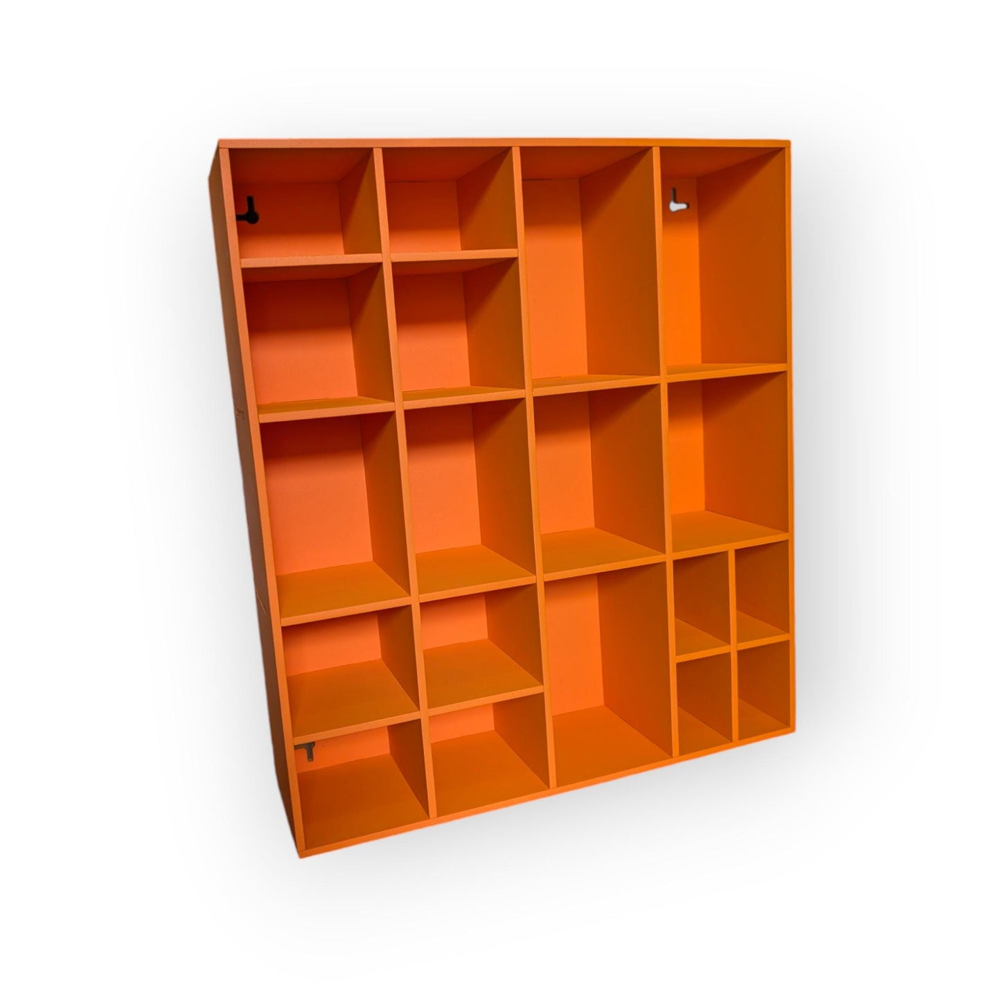 Shadow Box Wooden Display Shelf - Wall Cubby Shelf - Multiple Compartment Sizes - #17c - Trinket Shelf - Curio Cabinet