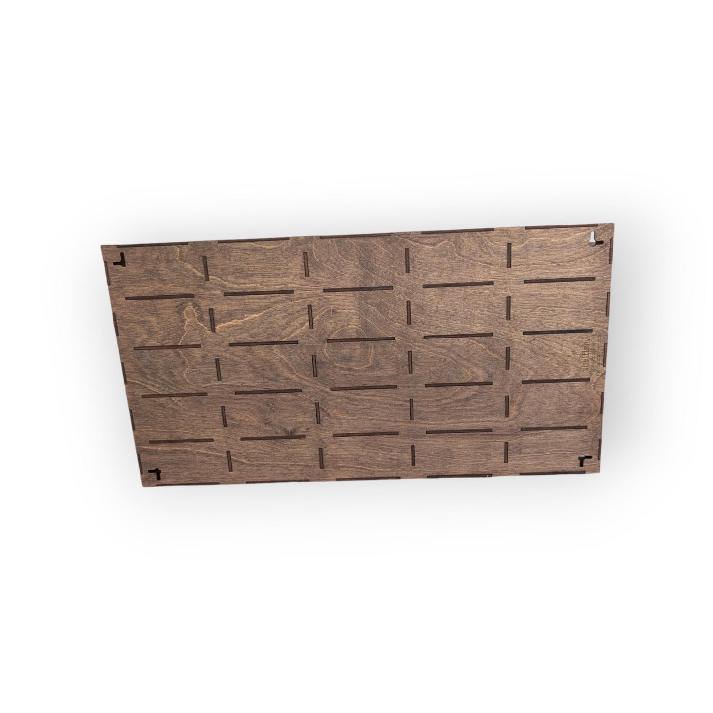 25 Compartment Wooden Display Shelf - 5x2.5 - Trinket Shelf - Curio Cabinet