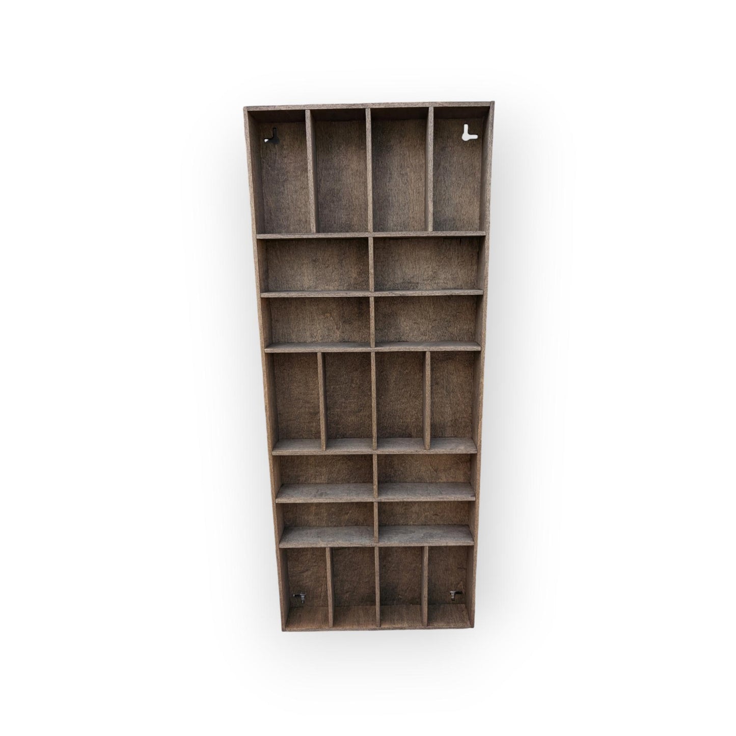 Shadow Box Wooden Display Shelf - Wall Cubby Shelf - Multiple Compartment Sizes - #22 - Trinket Shelf - Curio Cabinet
