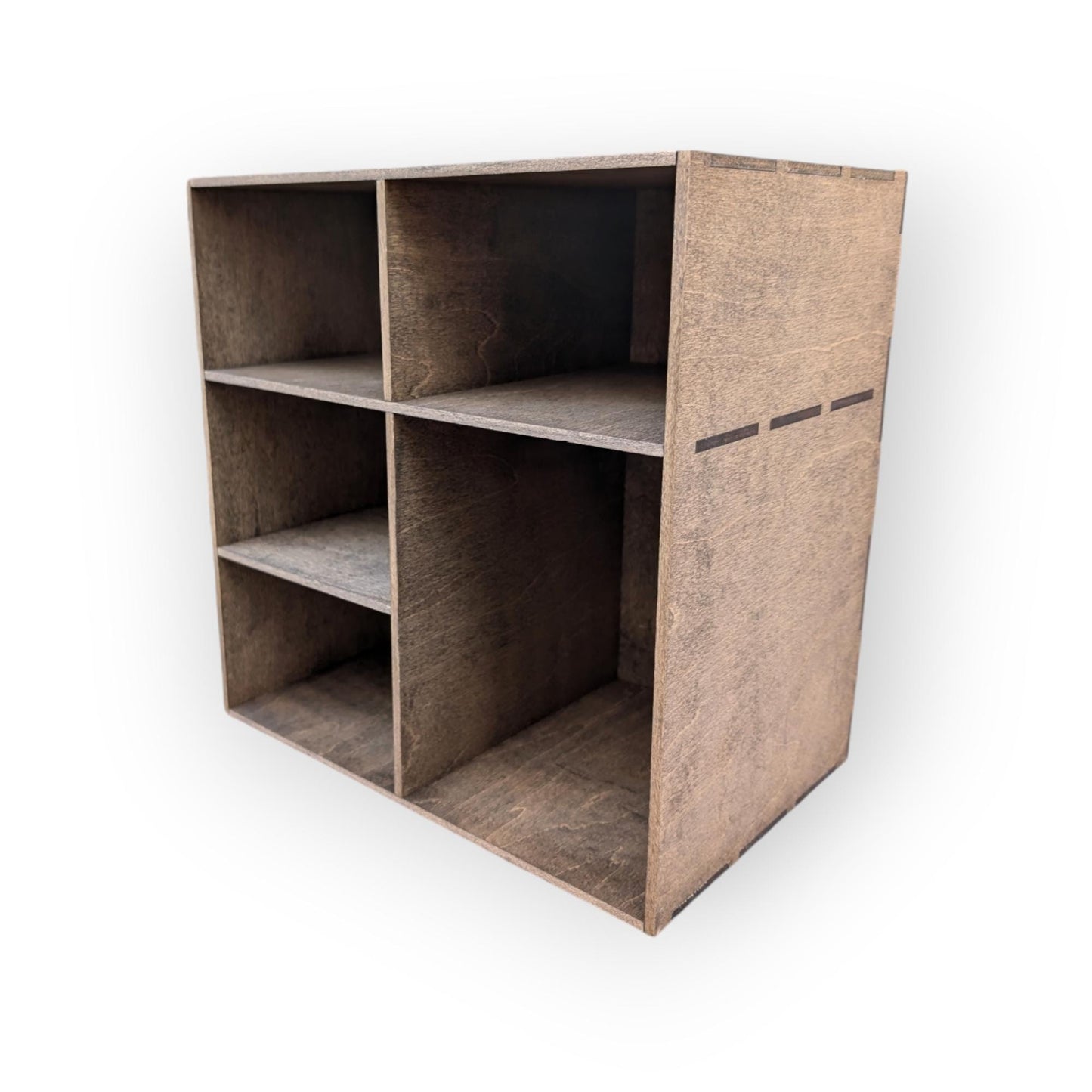Shadow Box Wooden Display Shelf - Wall Cubby Shelf - Multiple Compartment Sizes - #23 - Trinket Shelf - Curio Cabinet