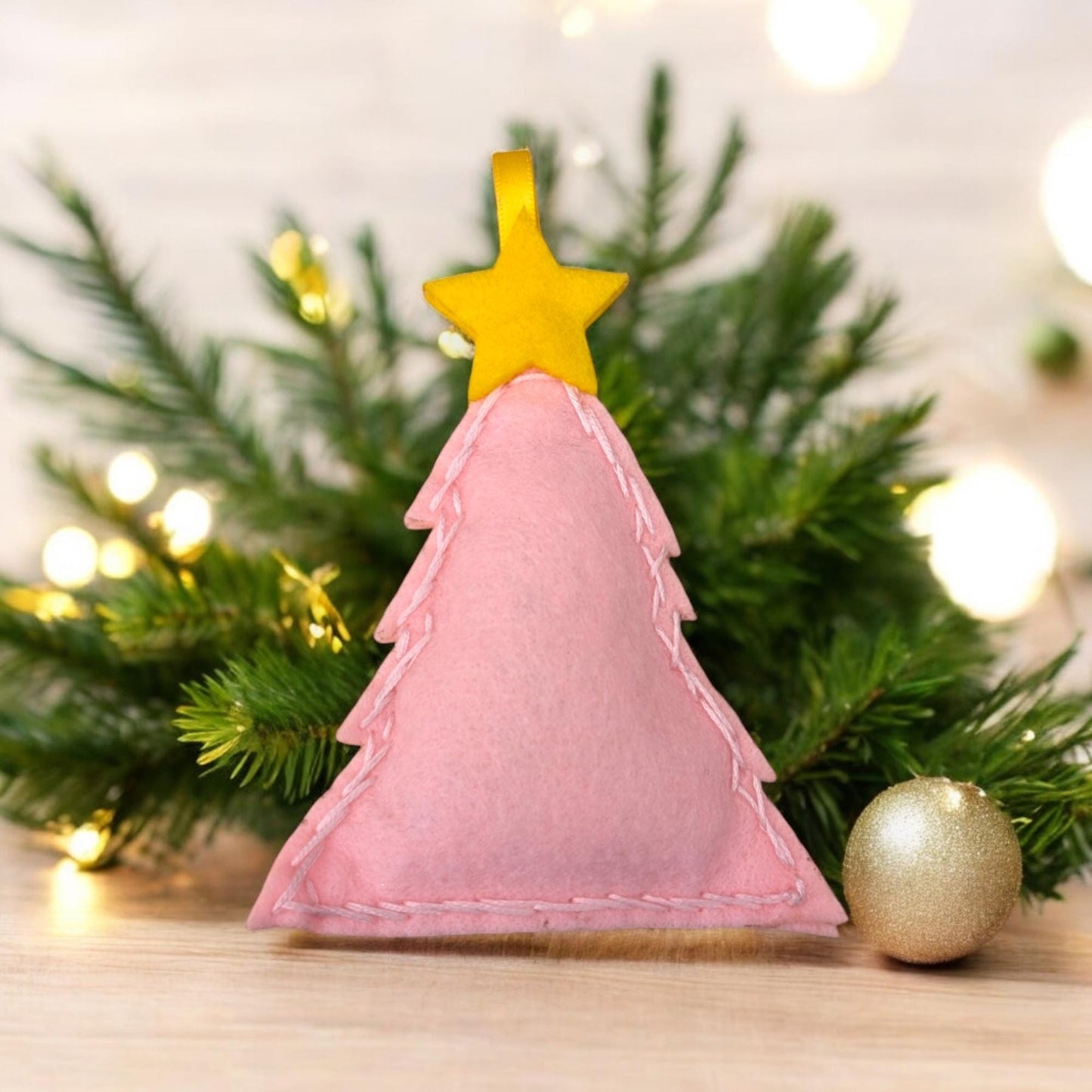 Custom Embroidered Babys First Christmas Ornament