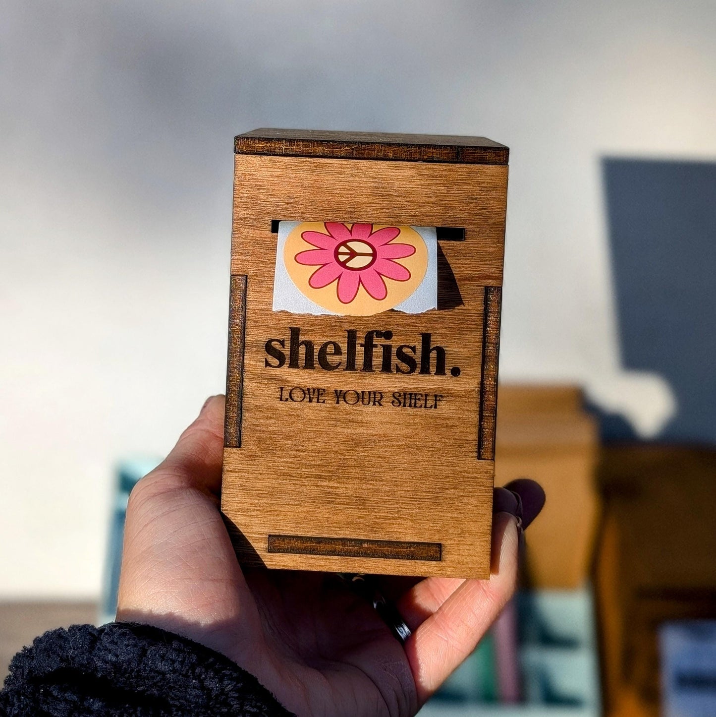 Custom Logo Sticker Dispenser Box