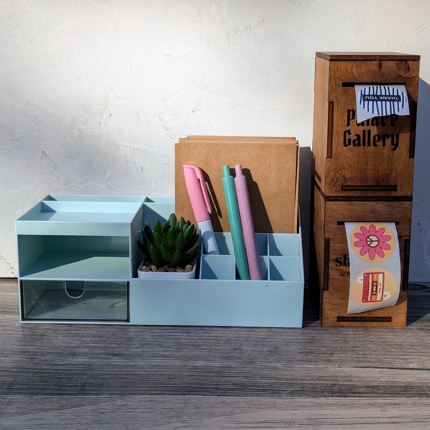 Custom Logo Sticker Dispenser Box