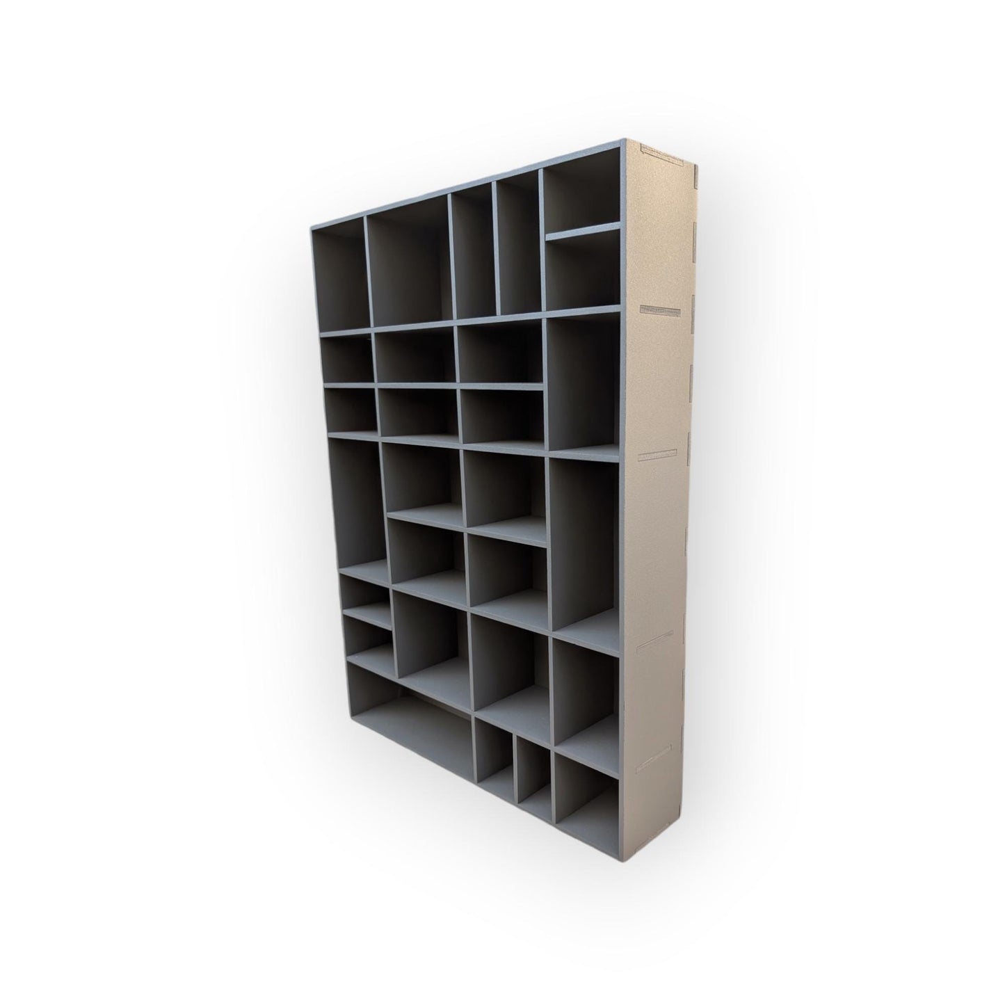 Shadow Box Wooden Display Shelf - Wall Cubby Shelf - Multiple Compartment Sizes - #24 - Trinket Shelf - Curio Cabinet