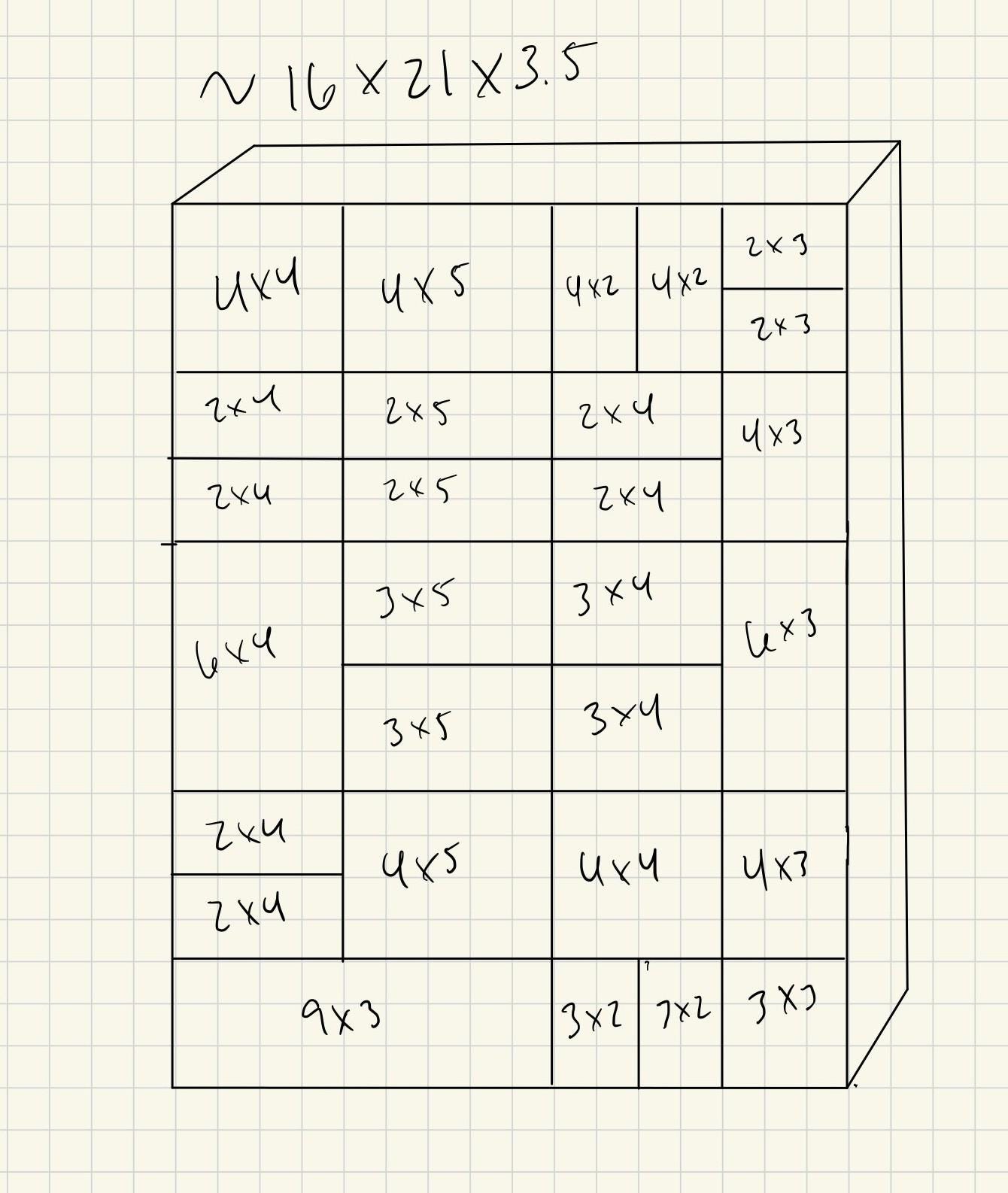 Shadow Box Wooden Display Shelf - Wall Cubby Shelf - Multiple Compartment Sizes - #24 - Trinket Shelf - Curio Cabinet