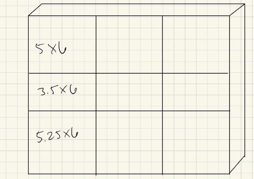 9 Compartment Wooden Display Shelf - Multiple Compartment Sizes - Trinket Shelf - Curio Cabinet
