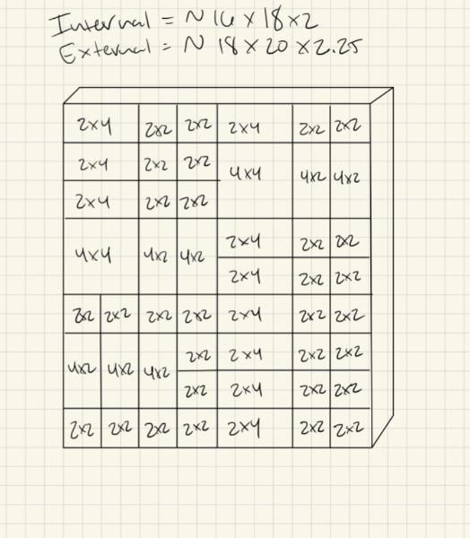 Shadow Box Wooden Display Shelf - Wall Cubby Shelf - Multiple Compartment Sizes - #29 - Trinket Shelf - Curio Cabinet