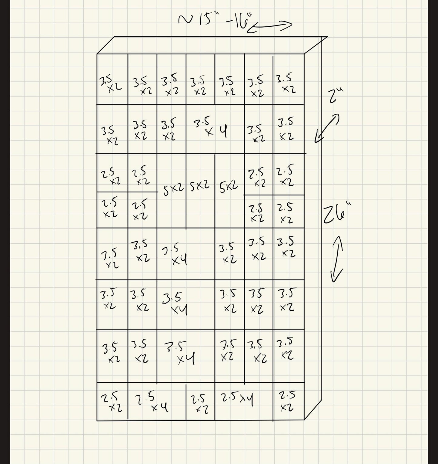 Shadow Box Wooden Display Shelf - Wall Cubby Shelf - Multiple Compartment Sizes - #30 - Trinket Shelf - Curio Cabinet