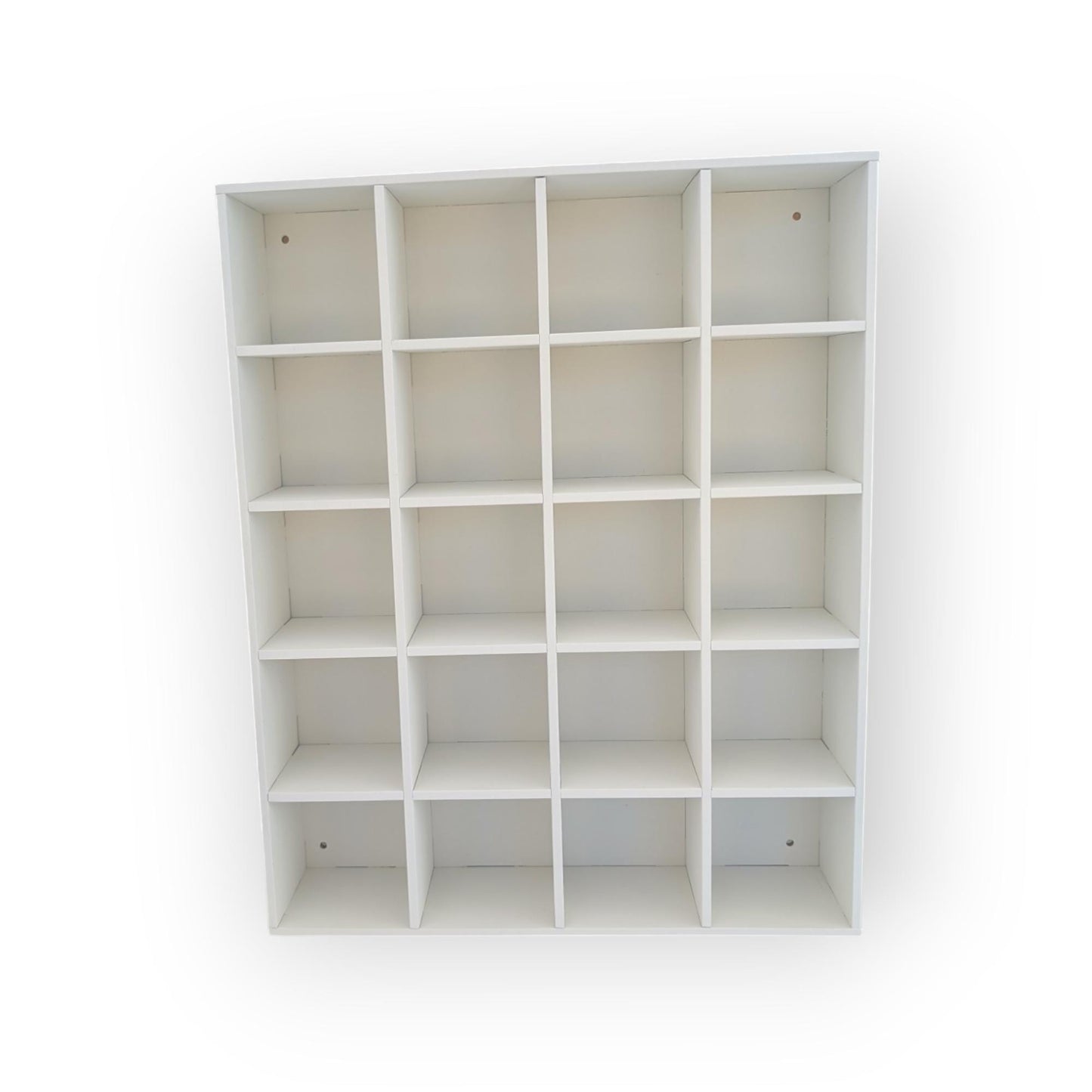 20 Compartment Wooden Display Shelf - 3x3 - Trinket Shelf - Curio Cabinet