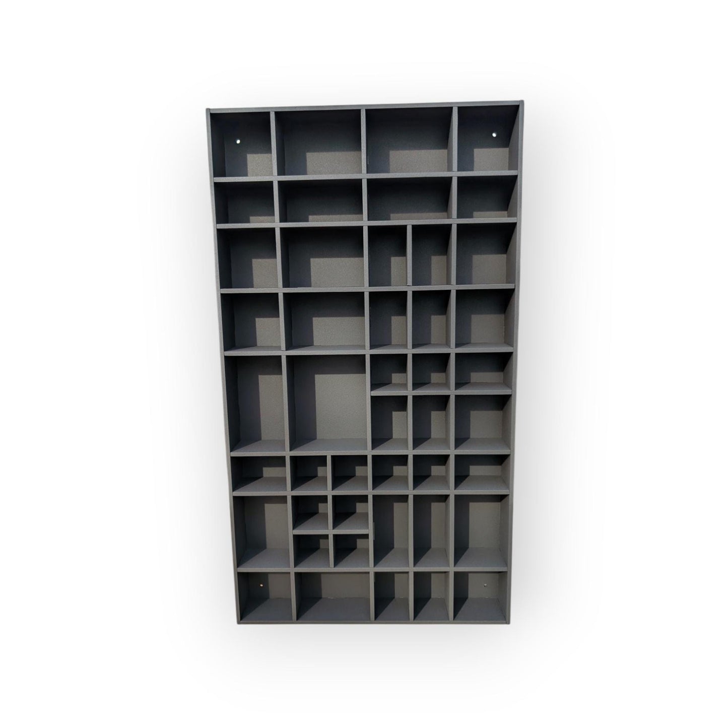 Shadow Box Wooden Display Shelf - Wall Cubby Shelf - Multiple Compartment Sizes - #34A - Trinket Shelf - Curio Cabinet
