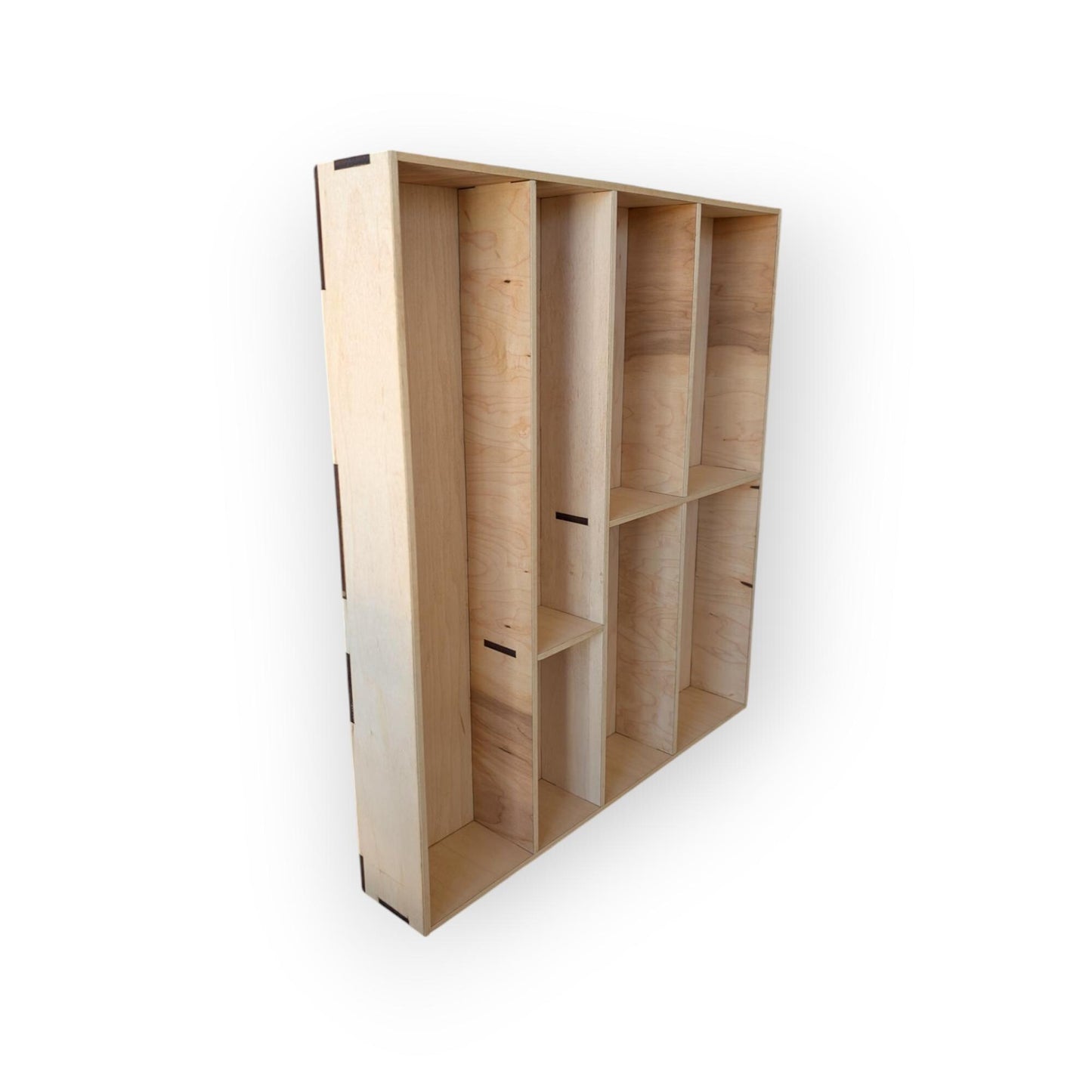 Wooden Drawer Organizer - Kitchen Drawer Divider #1 - Trinket Shelf - Curio Cabinet