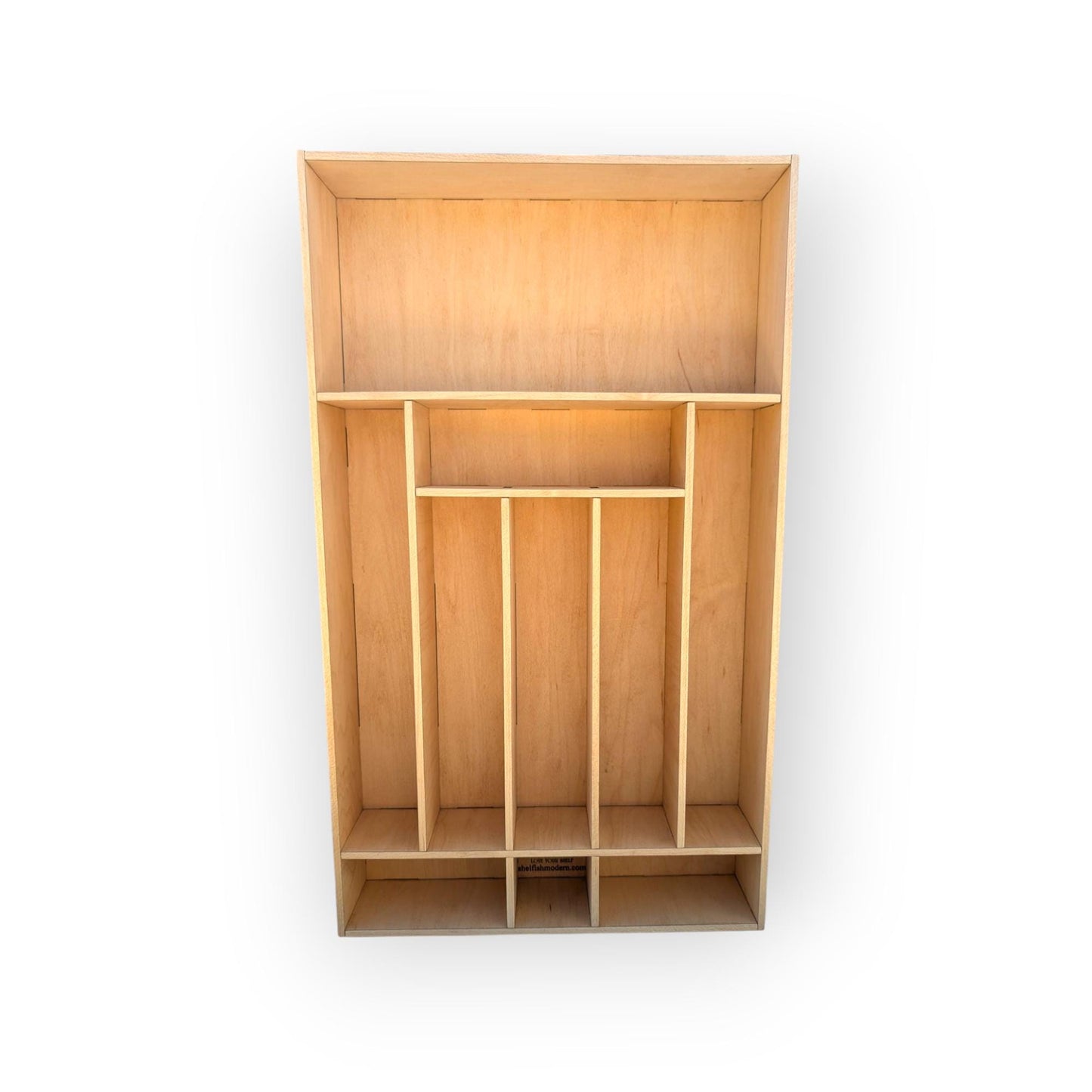 Silverware Wooden Drawer Organizer-Kitchen Drawer Divider #2 - Trinket Shelf - Curio Cabinet